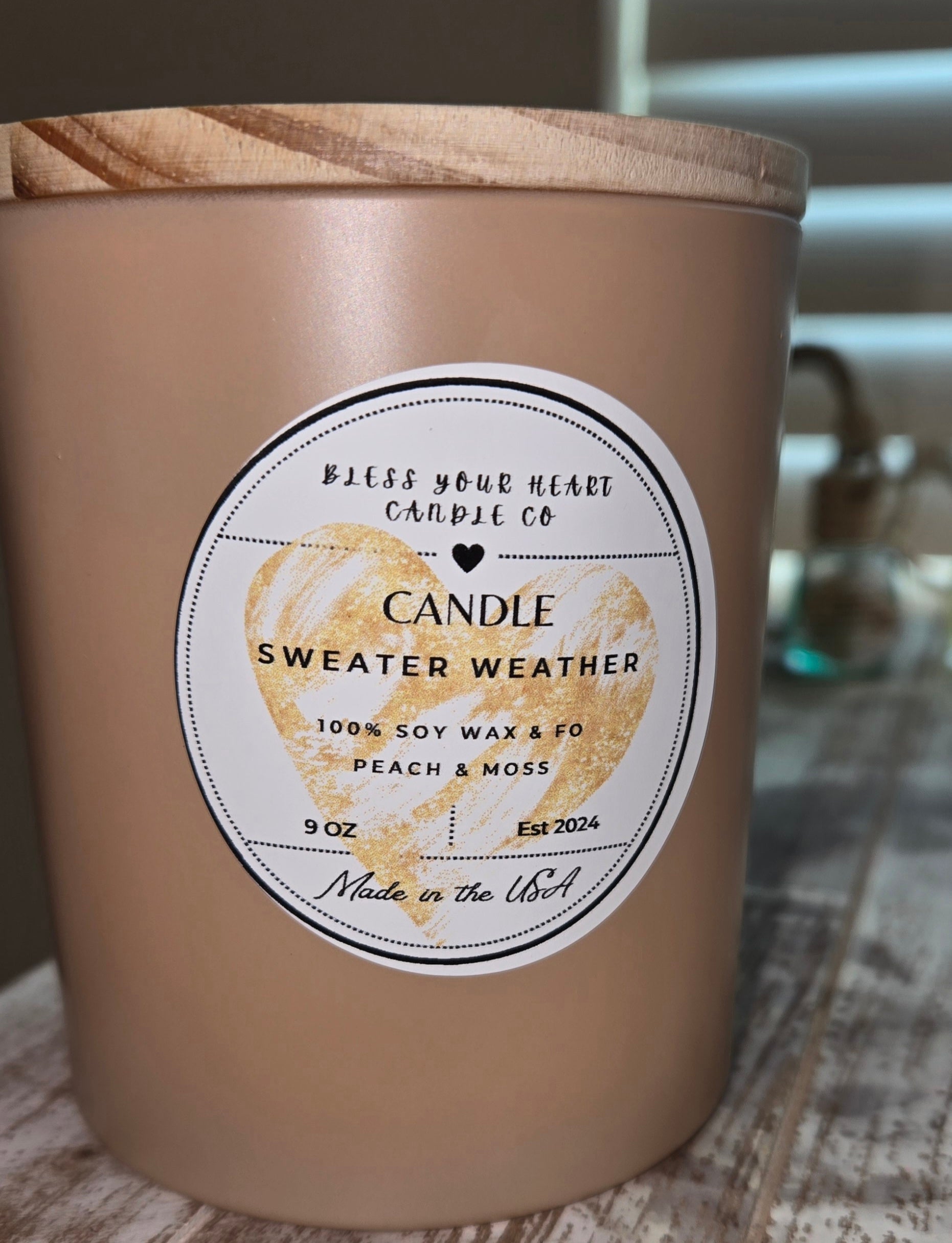 10 oz Candle-sweater weather