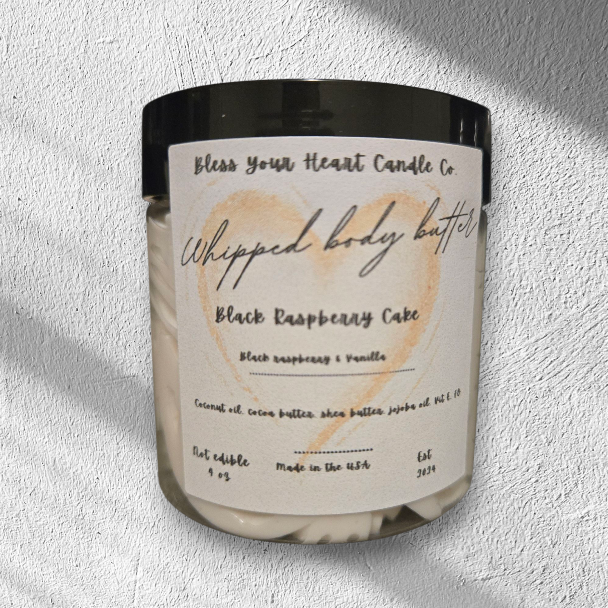 Whipped body butter - Black raspberry cake