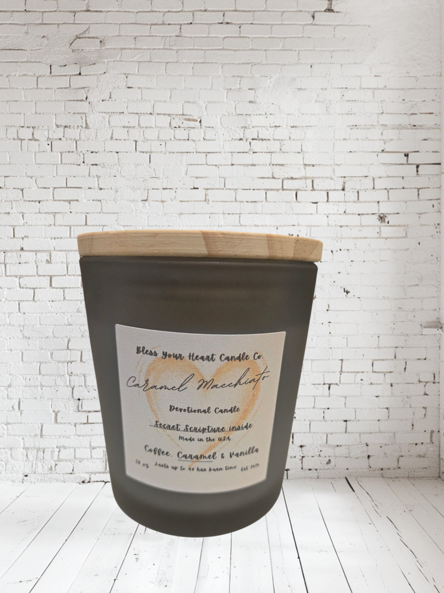 Caramel Macchiato- Devotional Candle