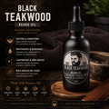 Beard oil- Black teakwood