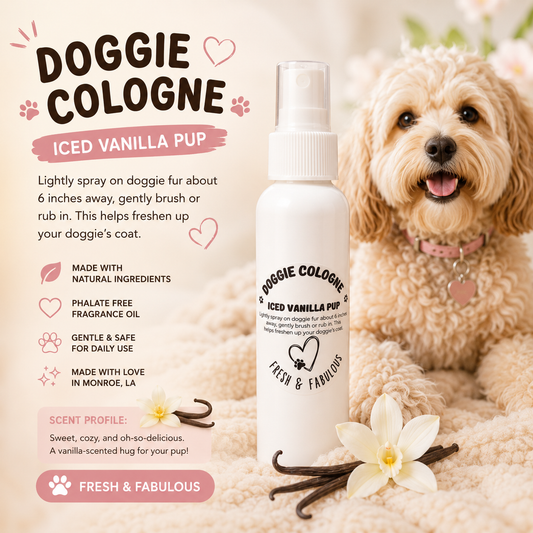 Doggie Cologne-Iced vanilla pup