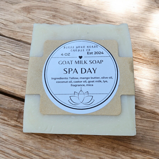Spa day soap