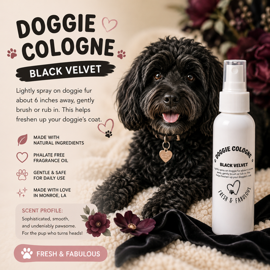 Doggie colonge- Black Velvet