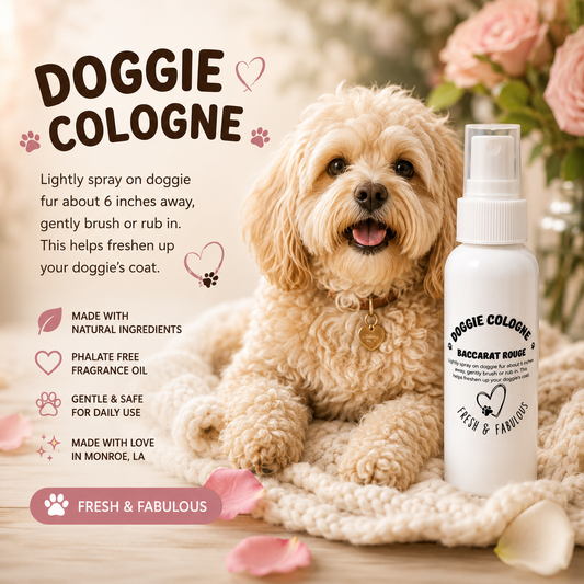 Doggie cologne- Baccarat rouge